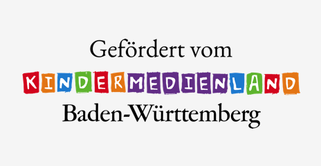 Logo Gefördert vom Kindermedienland Baden-Württemberg
